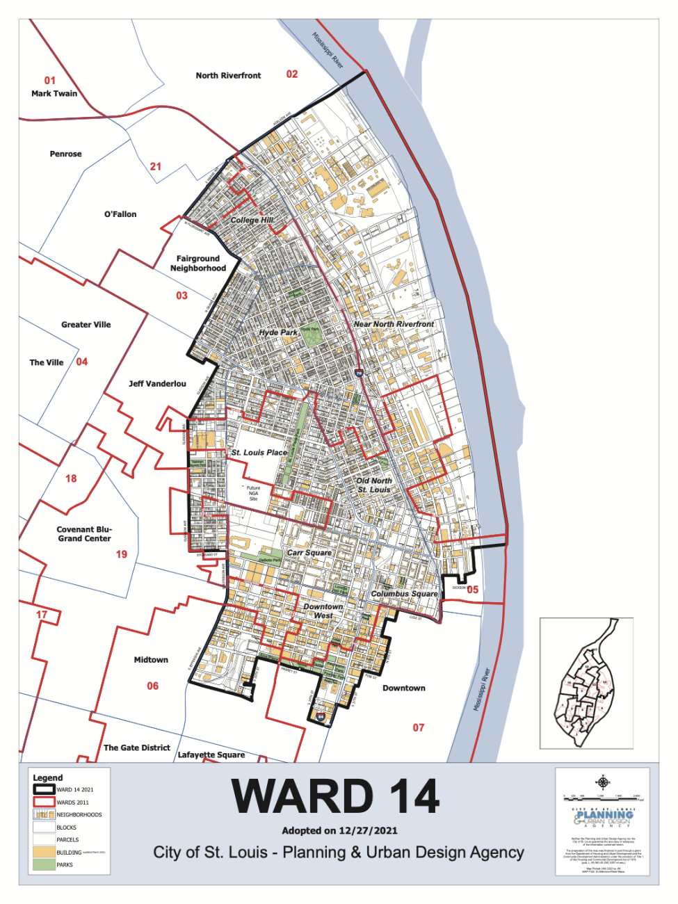 Planning Agency Map