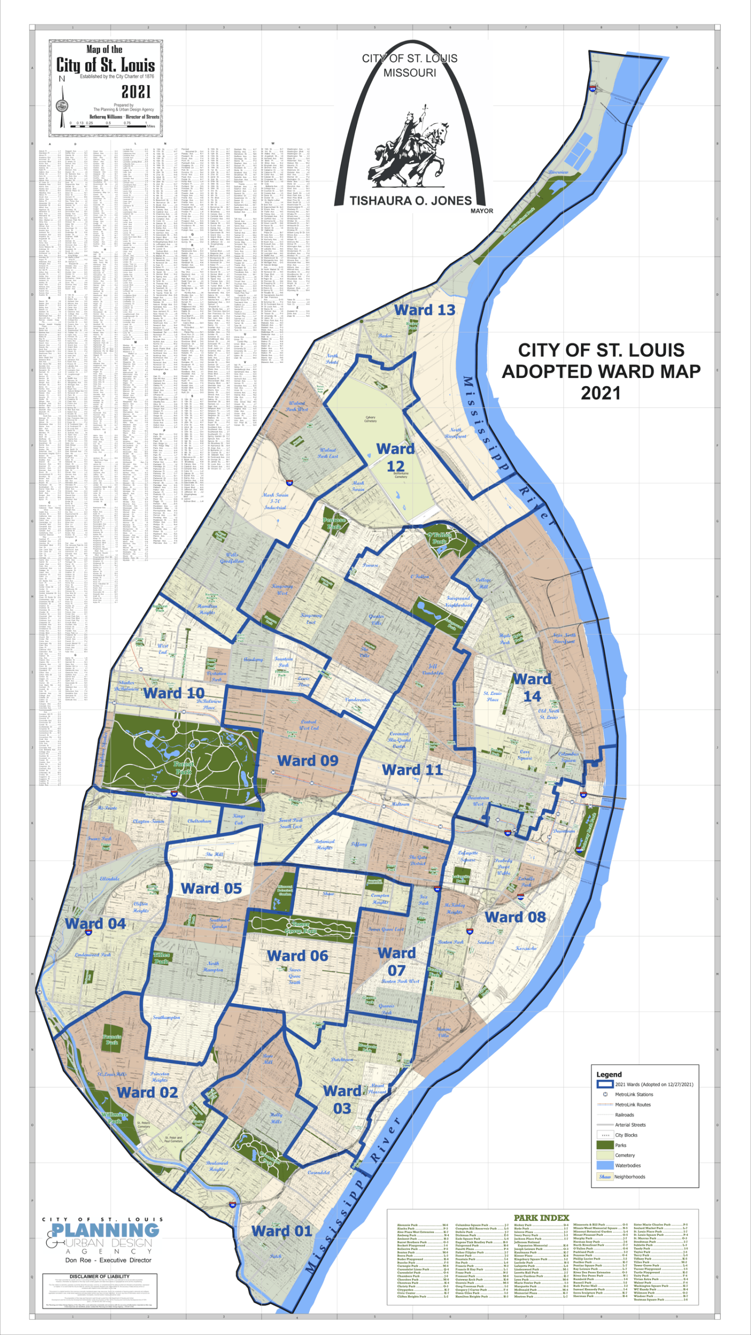 Planning Agency Map