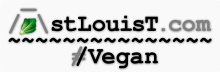 Vegan logo treatment